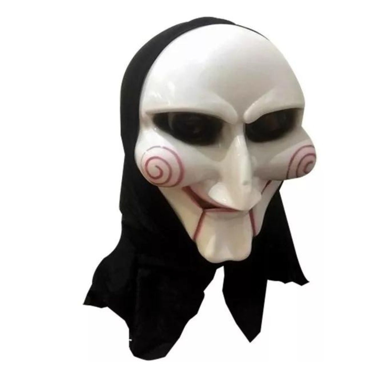 Máscara Fantasia Halloween Festa Jogos Mortais Com Capuz Máscara Fantasia Halloween Festa Jogos Mortais Com Capuz